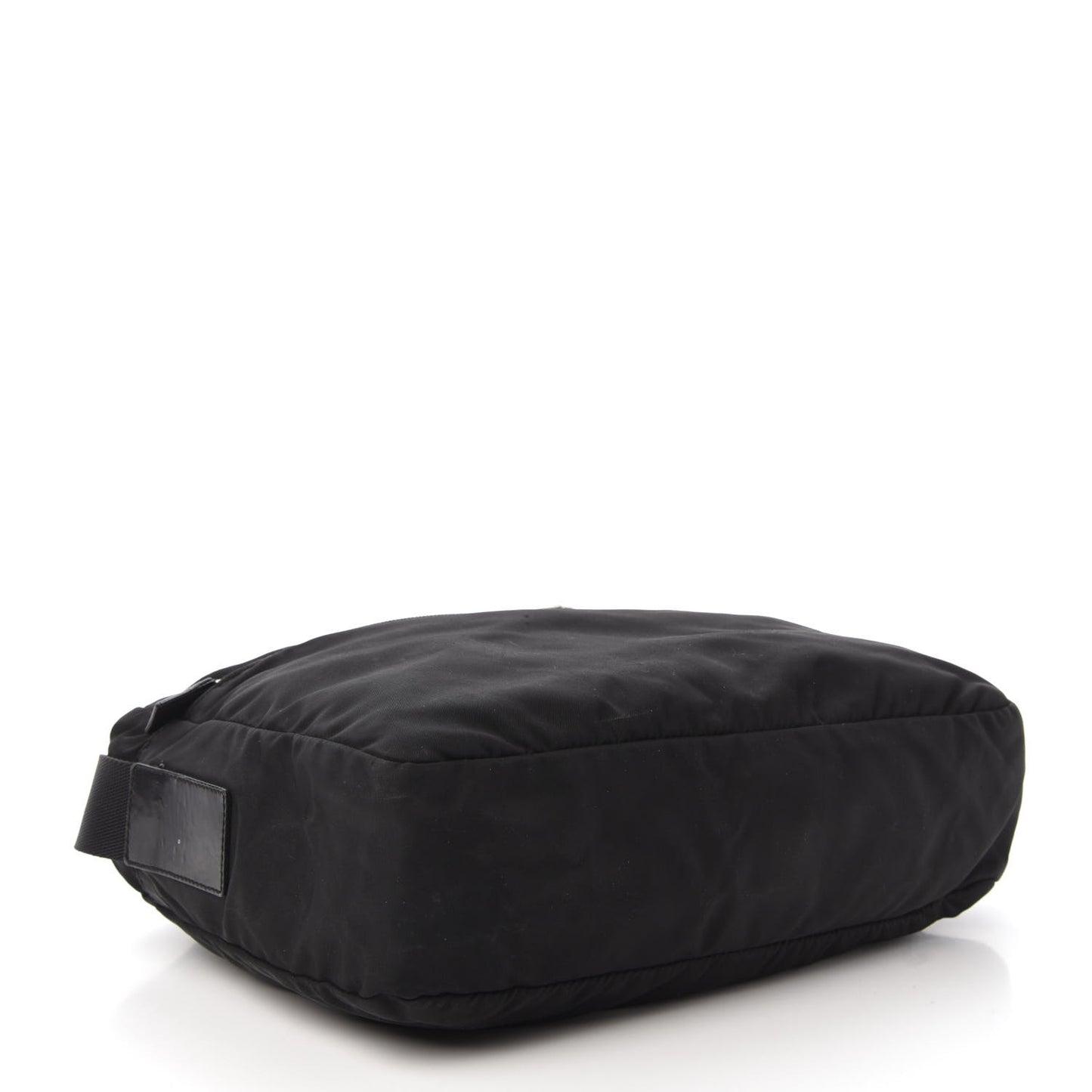 Nylon Vela Messenger Bag Black