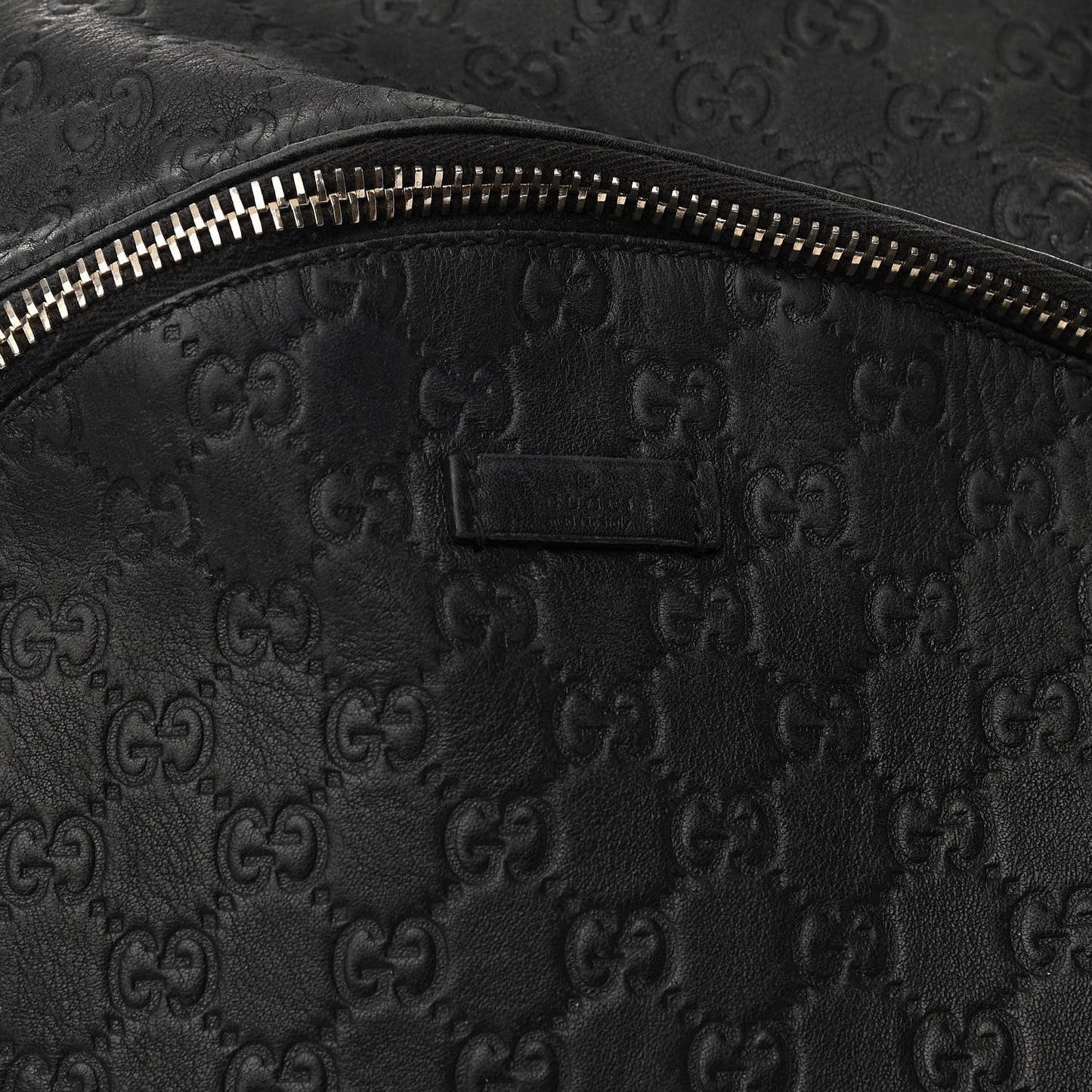 Guccissima Medium Classic Backpack Black