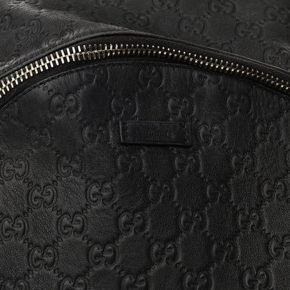 Gucci Guccissima Medium Classic Backpack Black 7 of 10