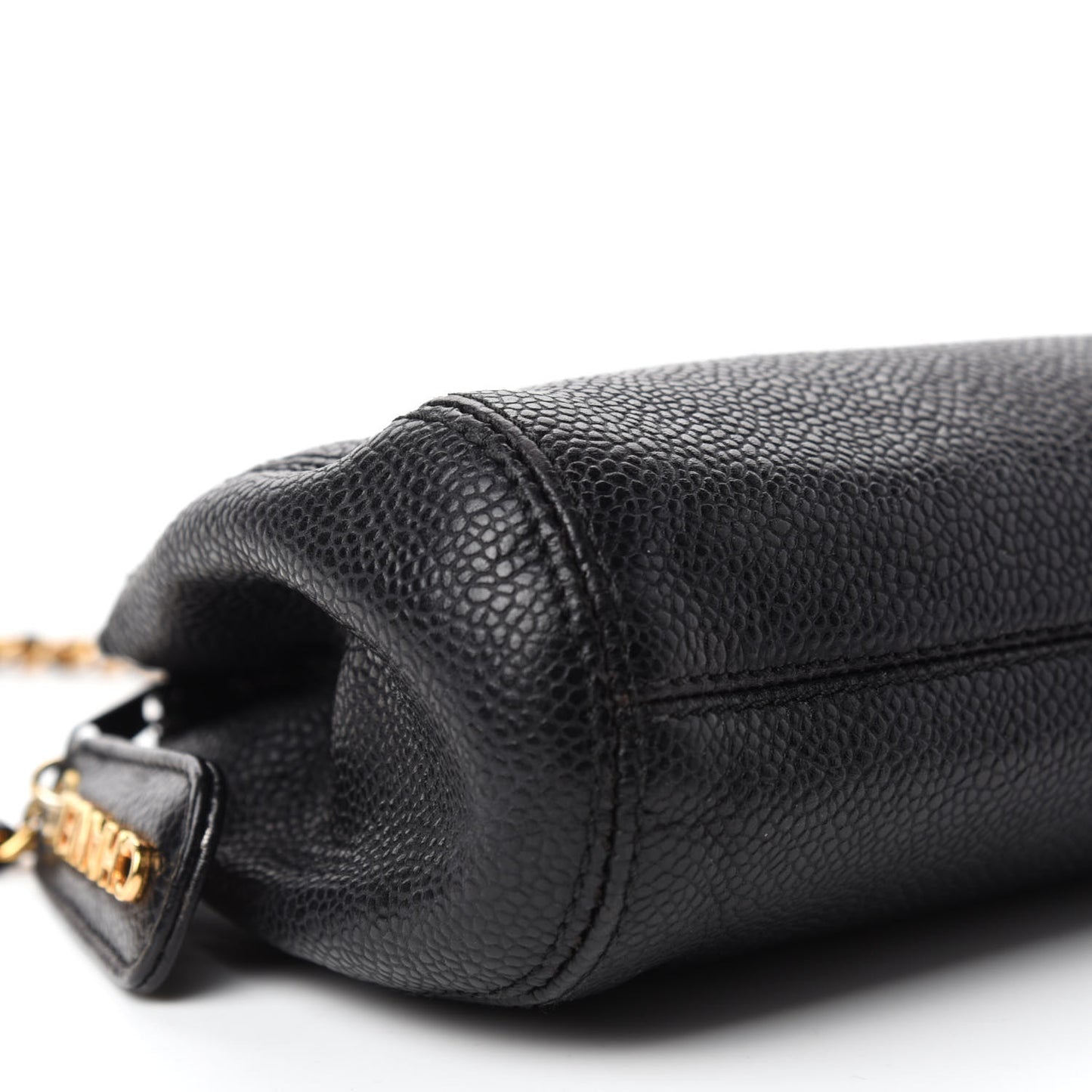 Caviar CC Shoulder Bag Black
