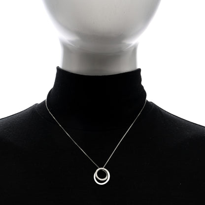 Cartier 18K White Gold Diamond Etincelle De Cartier Pendant Necklace 2 of 5