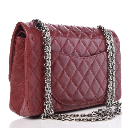 Chanel Aged Calfskin Quilted 2.55 Reissue 225 Flap Red 4 of 8