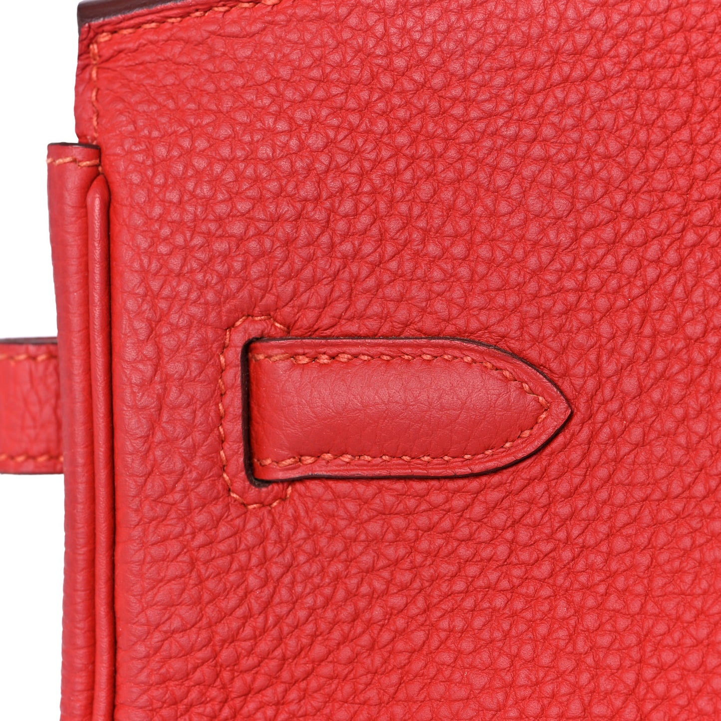 Togo Birkin 35 Rouge Casaque