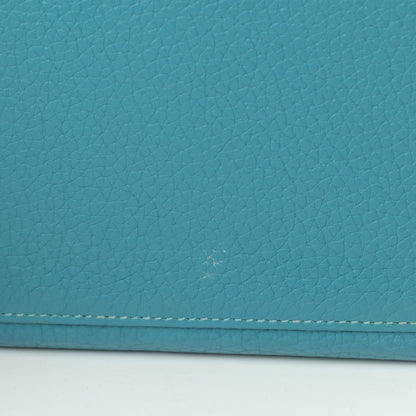 Hermes Togo Kelly Retourne 35 Turquoise 9 of 10