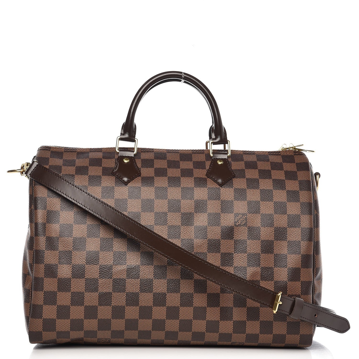 Louis Vuitton Damier Ebene Speedy Bandouliere 35 1 of 7