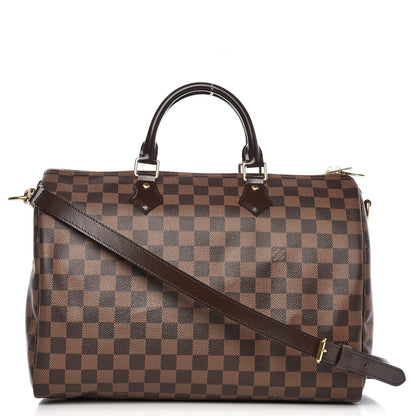Louis Vuitton Damier Ebene Speedy Bandouliere 35 1 of 7