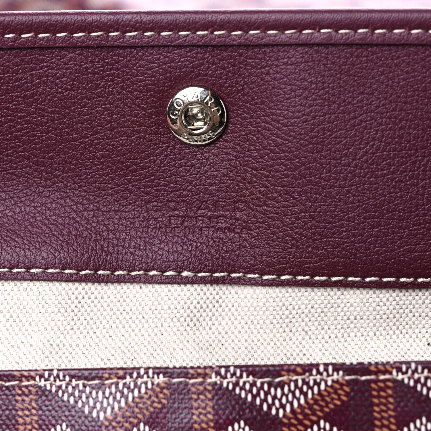 Goyard Goyardine Saint Louis GM Bordeaux 6 of 14