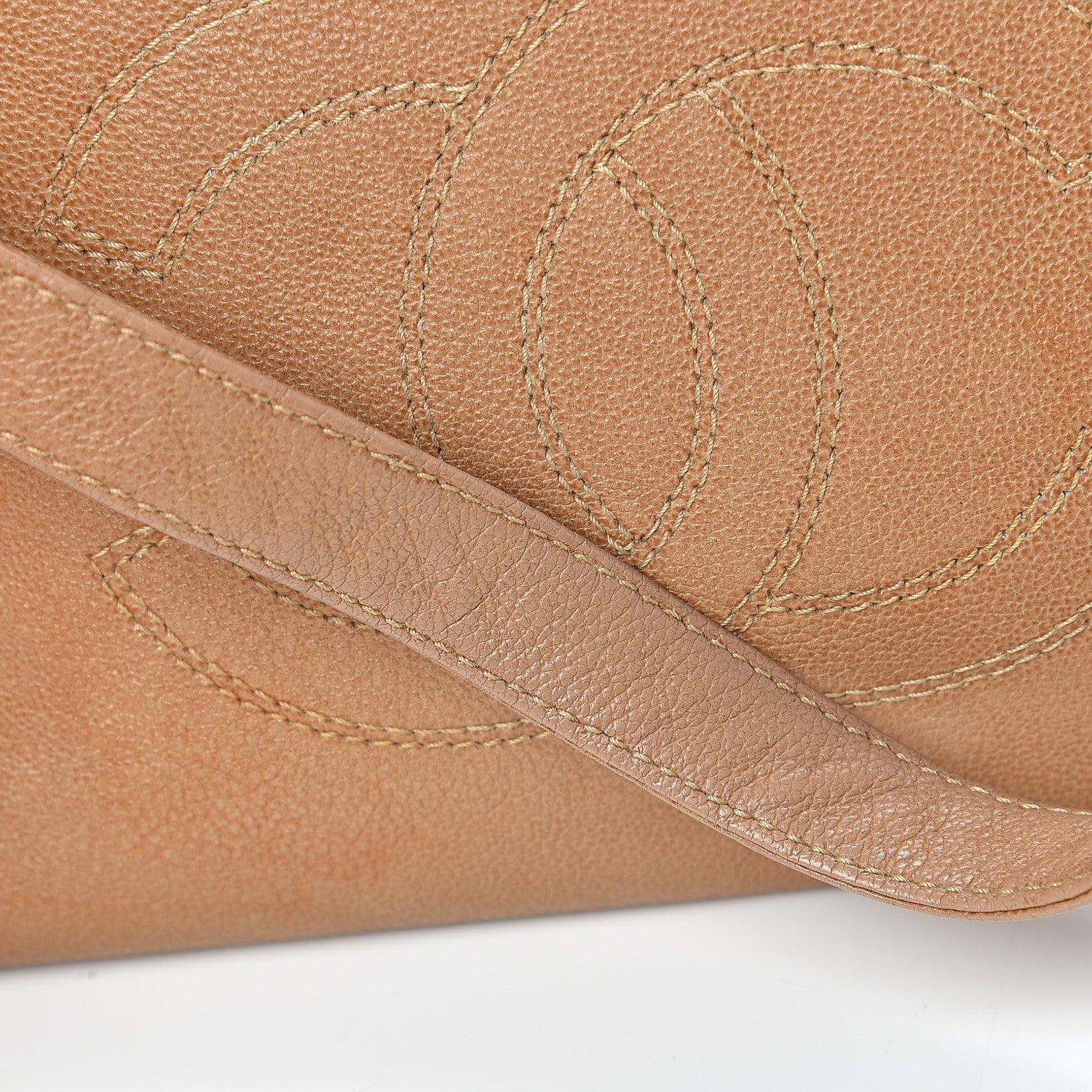 Chanel Calfskin CC Small Tote Beige 23 of 24