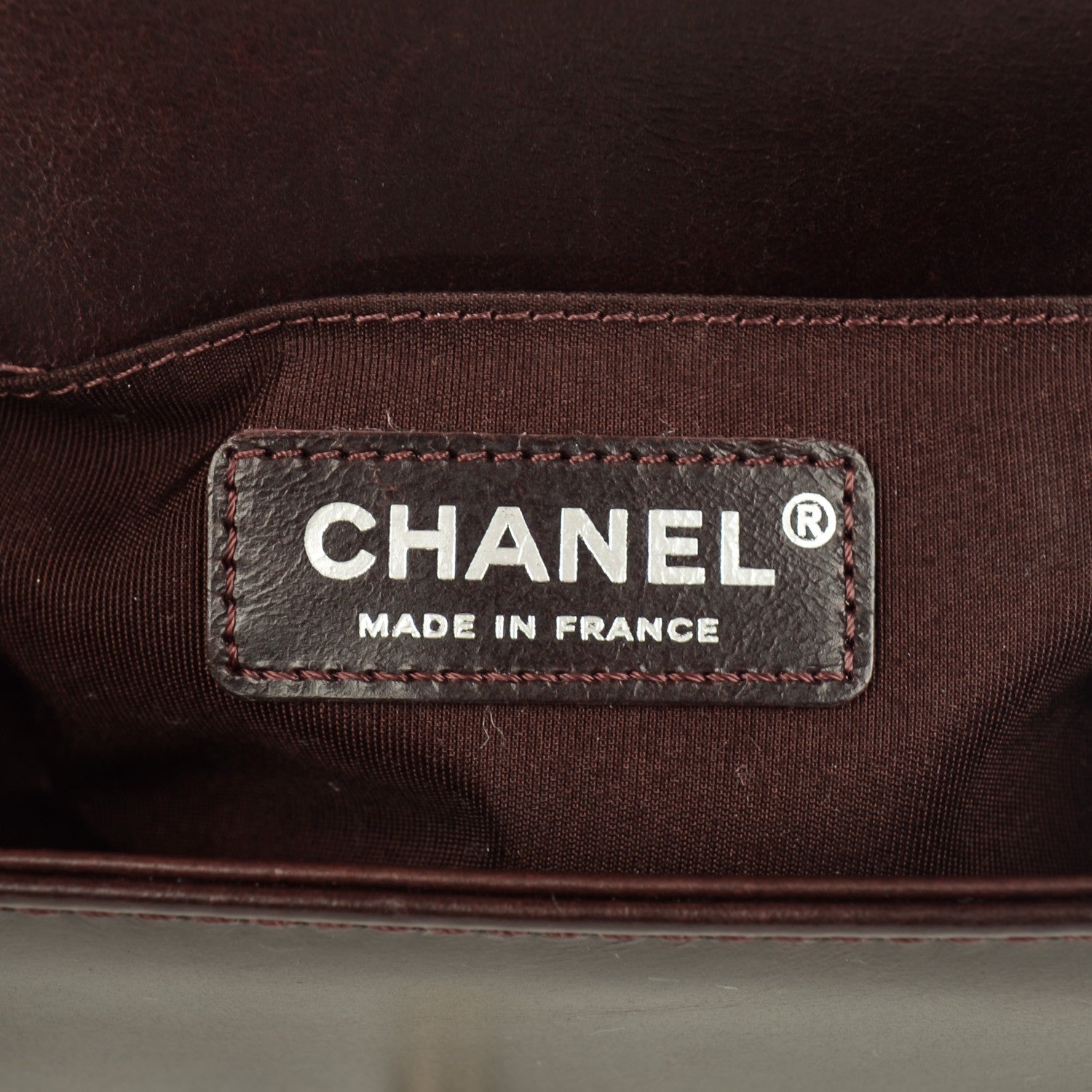 Chanel Goatskin Quilted Small Boy Handle Flap Burgundy 6 of 8