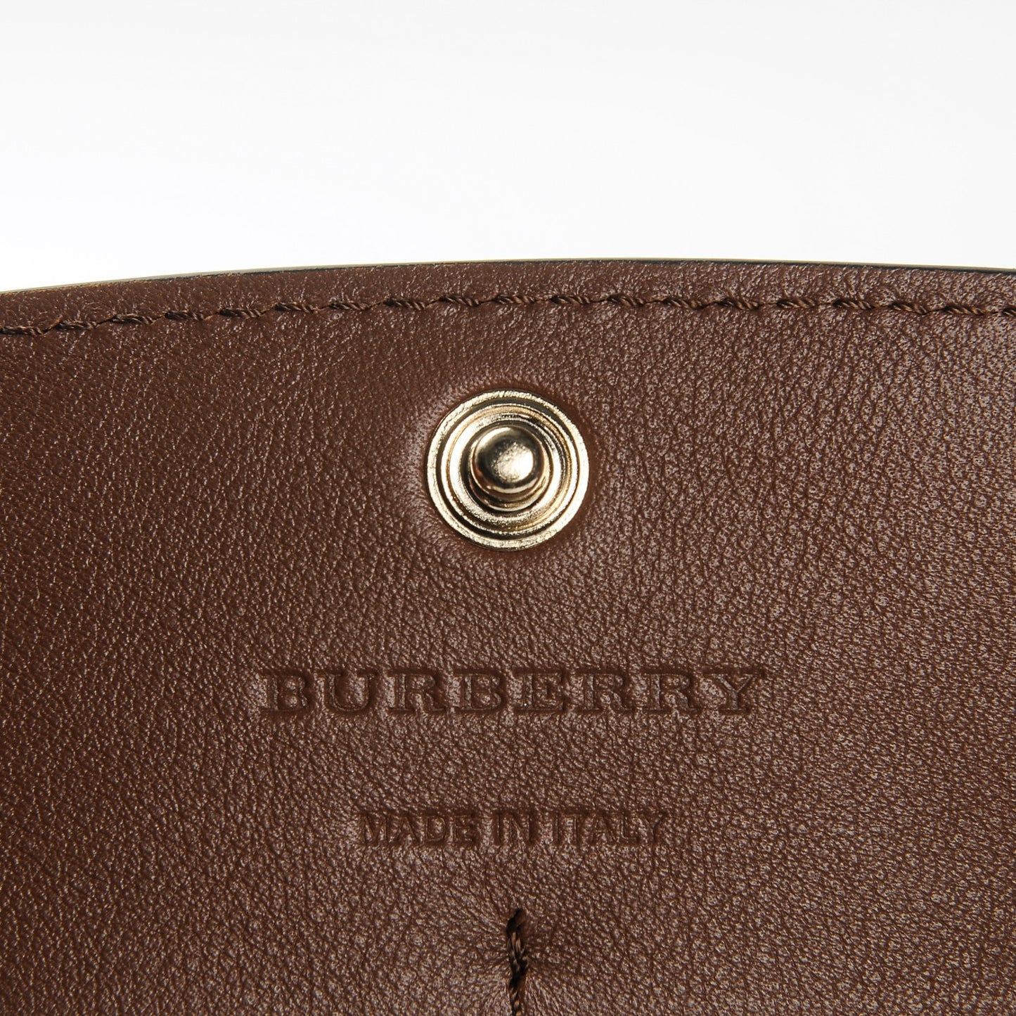 Calfskin Horseferry Check Porter Continental Wallet Tan