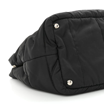 Prada Tessuto Nylon Bomber Tote Black 9 of 14