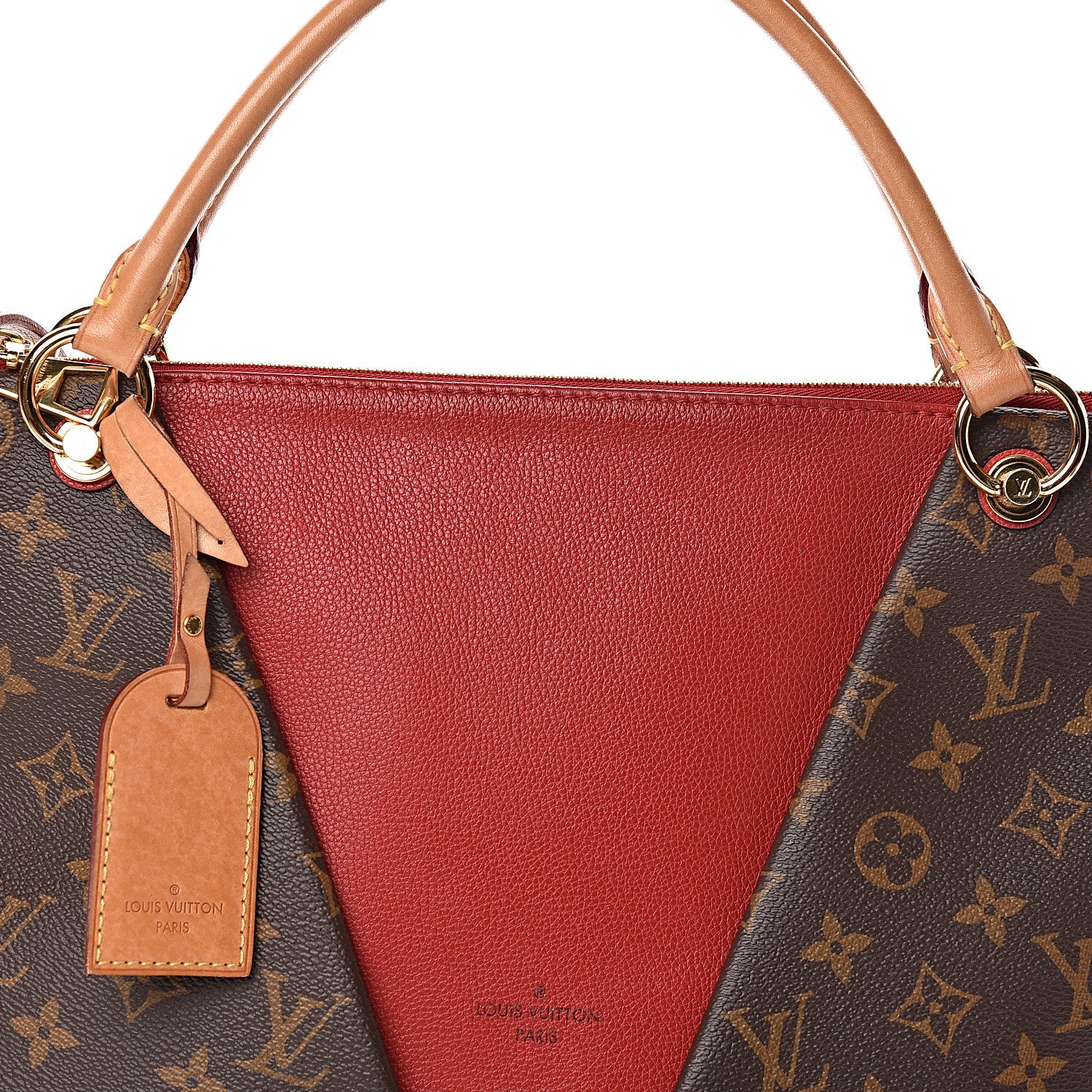Louis Vuitton Monogram V Tote MM Cherry 9 of 9
