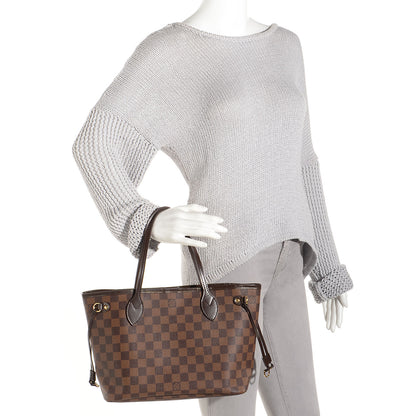 Louis Vuitton Damier Ebene Neverfull PM 2 of 7