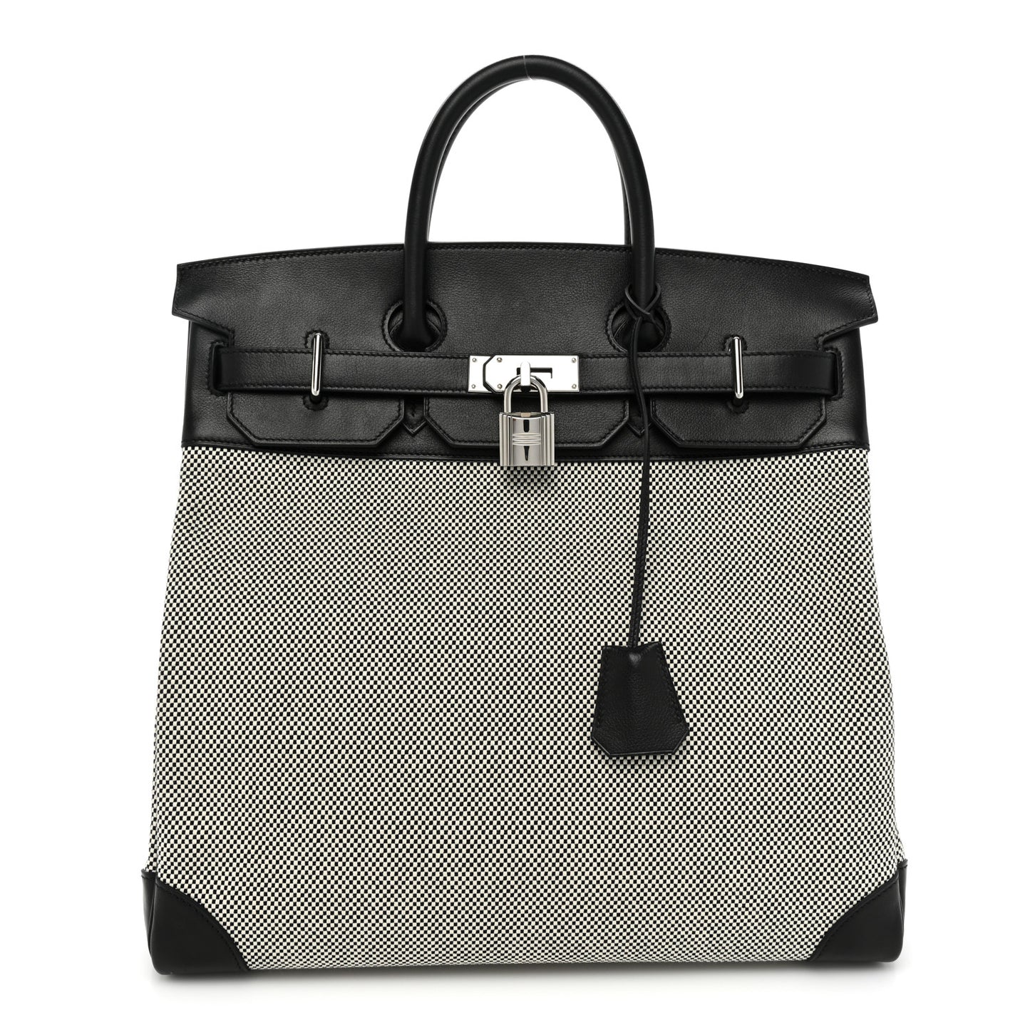 Hunter Criss Viking Evercolor HAC Birkin 40 Ecru Black