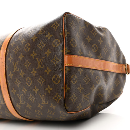 Louis Vuitton Monogram Keepall Bandouliere 50 10 of 15