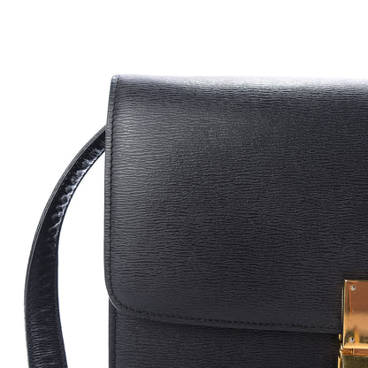 Celine Liege Calfskin Medium Classic Box Flap Bag Black 21 of 22