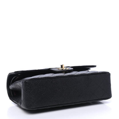 Chanel Caviar Quilted Small Double Flap Black 3 of 6
