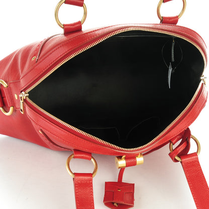 Saint Laurent Calfskin Large Muse Red 5 of 8