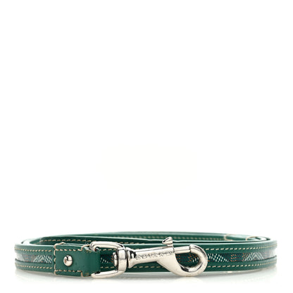 Goyard Goyardine Dog Leash Green 1 of 3