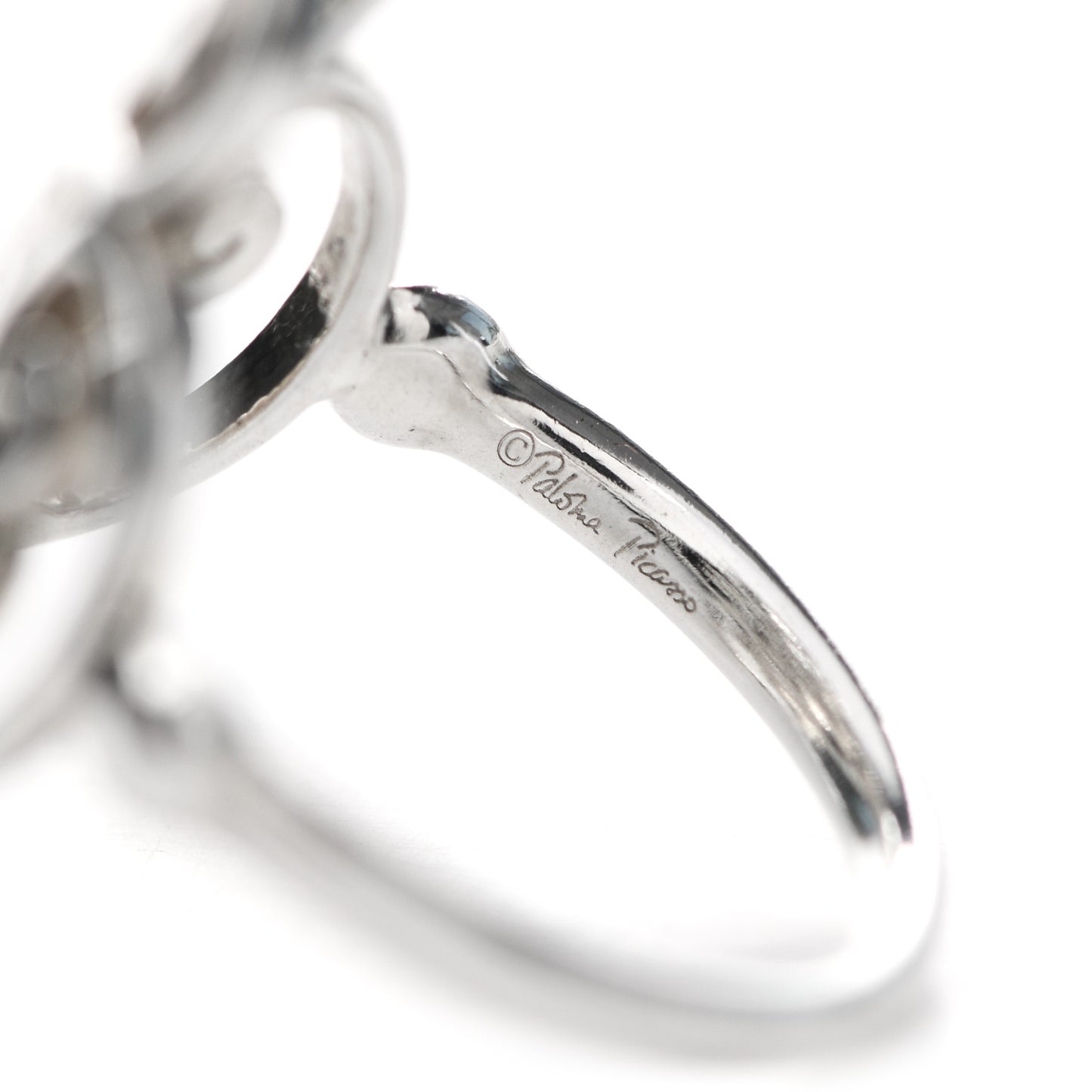 Sterling Silver Paloma Picasso Venezia Goldoni Quadruplo Ring 50 5.5