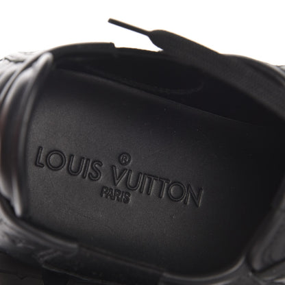 Louis Vuitton Calfskin Embossed Monogram Toucan Sneakers 38 Black 6 of 6