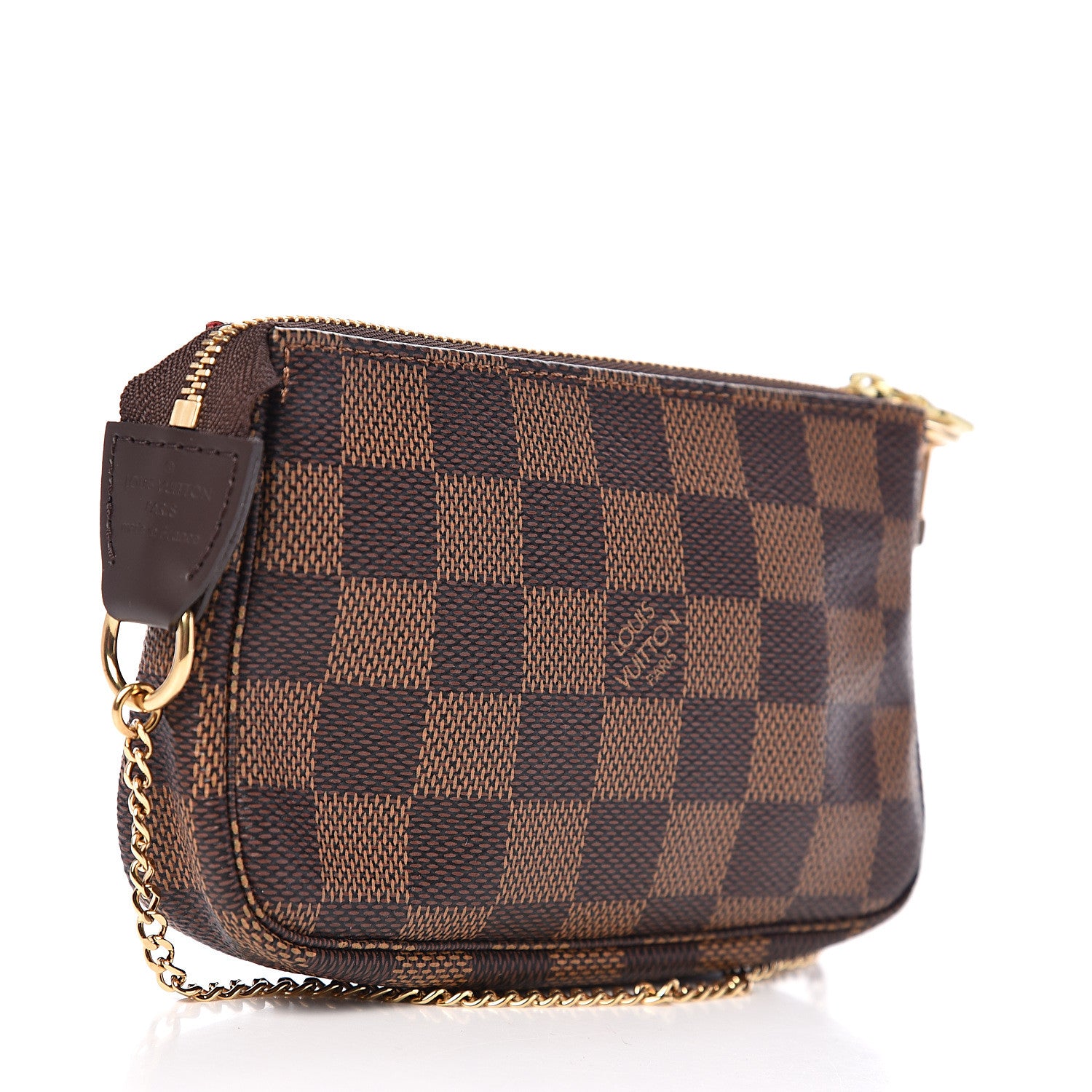 Louis Vuitton Damier Ebene Mini Pochette Accessories 2 of 6