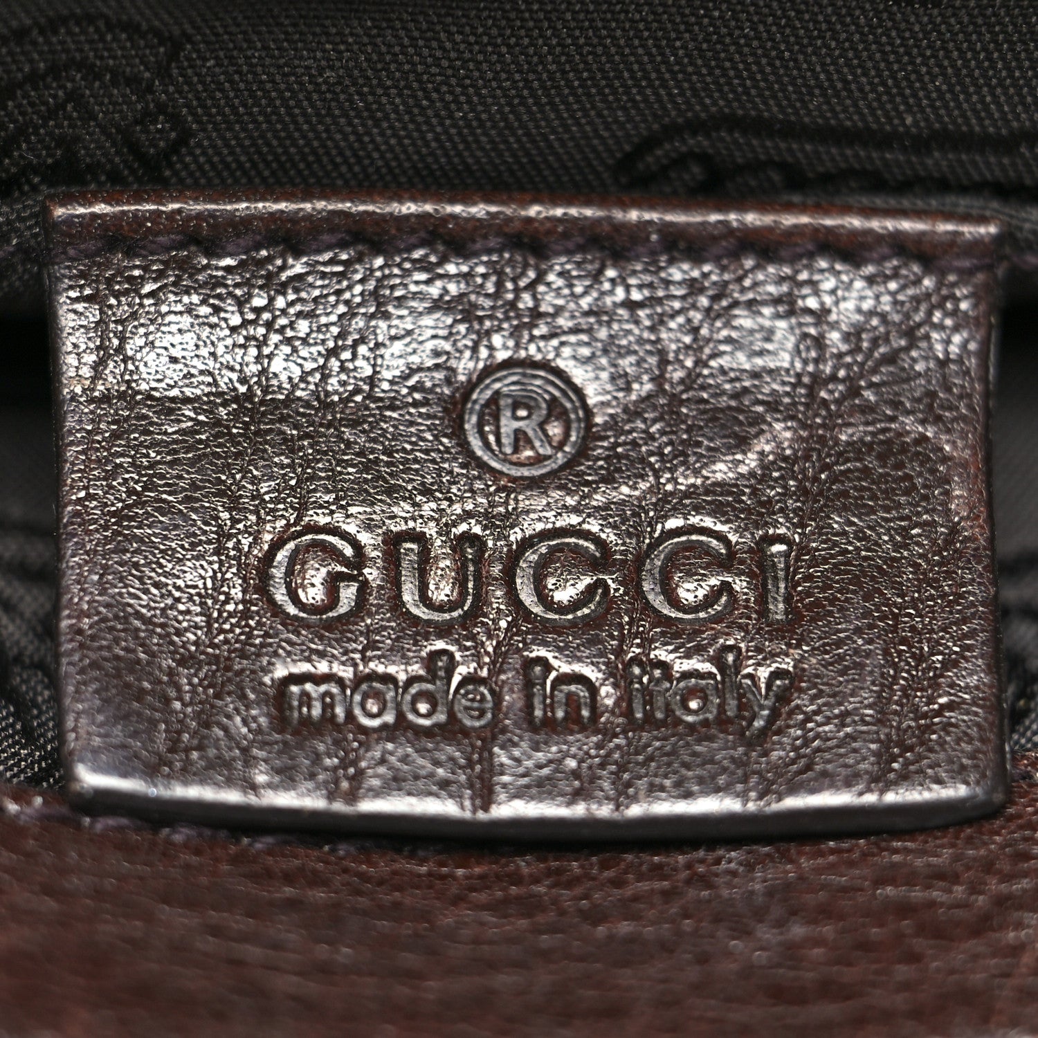 Gucci Crystal Monogram Babouska Clutch Dark Brown 7 of 13