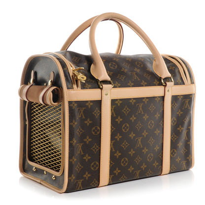 Louis Vuitton Monogram Sac Chien 40 Pet Carrier 3 of 10