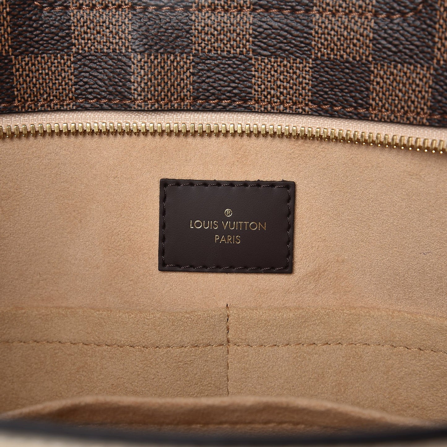 Damier Ebene Jersey Creme