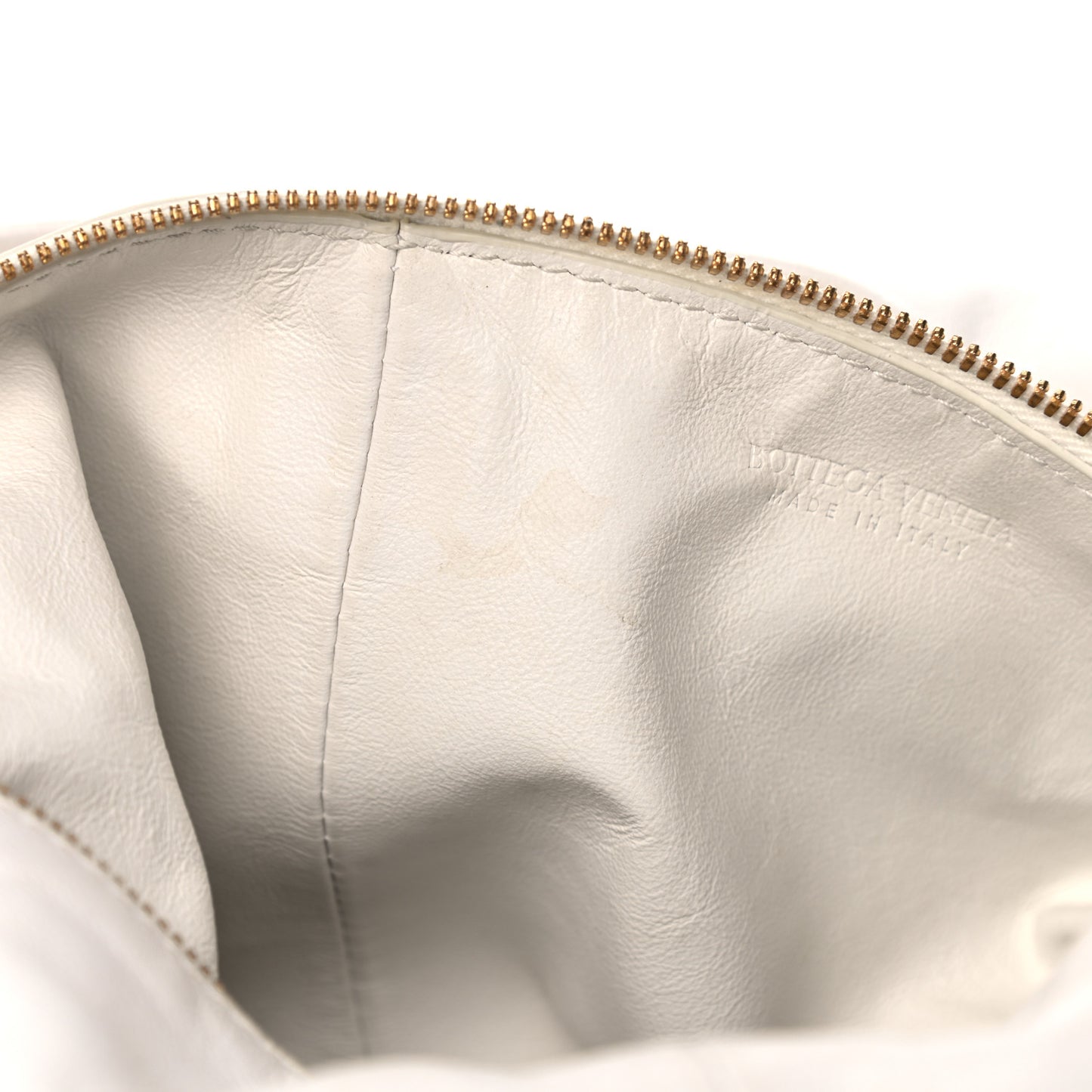 Calfskin Mini Double Knot Bag White