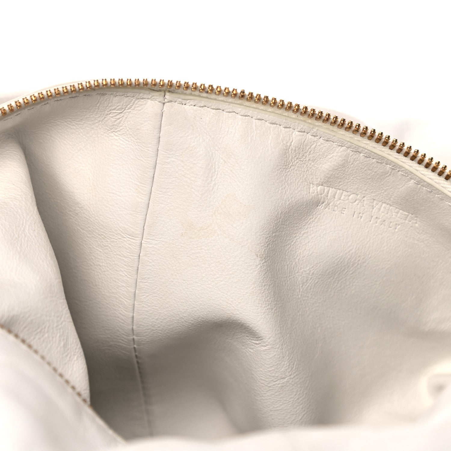 Bottega Veneta Calfskin Mini Double Knot Bag White 12 of 15