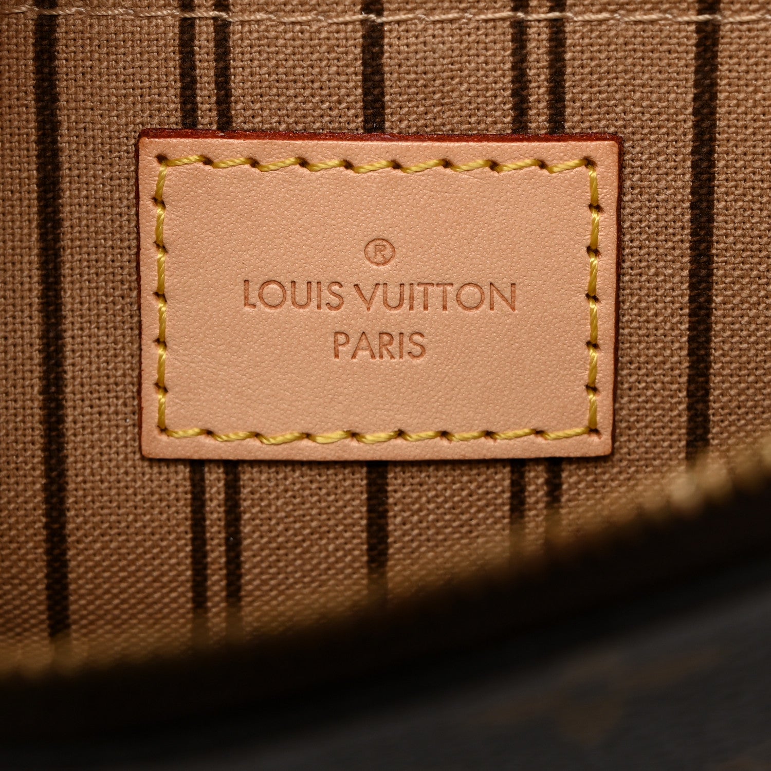 Louis Vuitton Monogram Neverfull MM GM Pochette 6 of 7