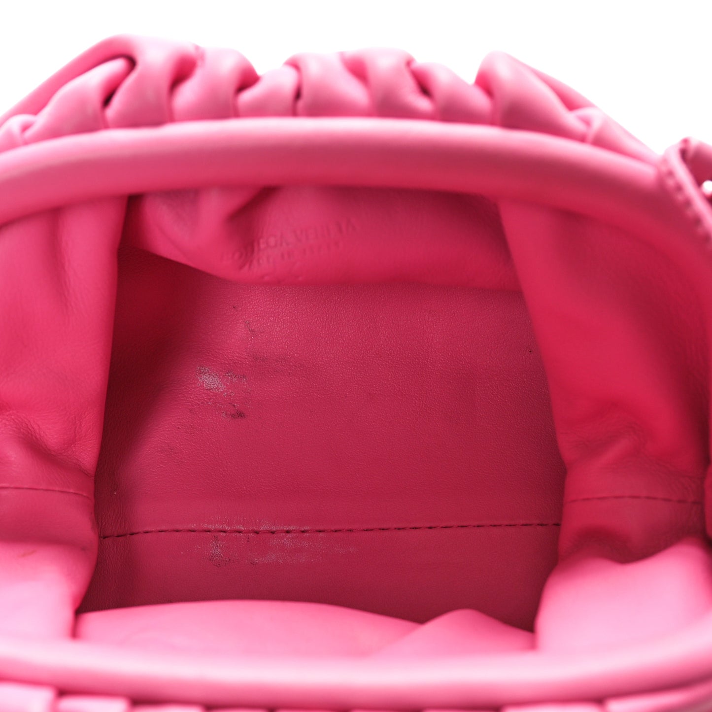 Butter Calfskin The Mini Pouch Pink