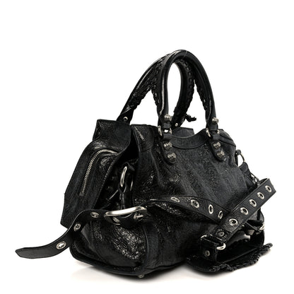 Balenciaga Agneau Arena Small Neo Cagole City Handbag Black 4 of 11