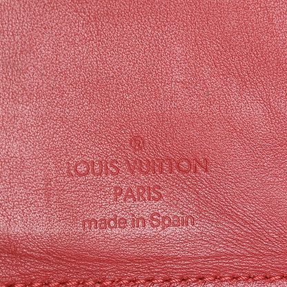 Louis Vuitton Vernis Small Ring Agenda Cover Red 6 of 11