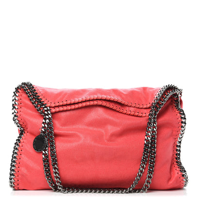 Stella McCartney Shaggy Deer Small Falabella Tote Pink Fluo 1 of 9