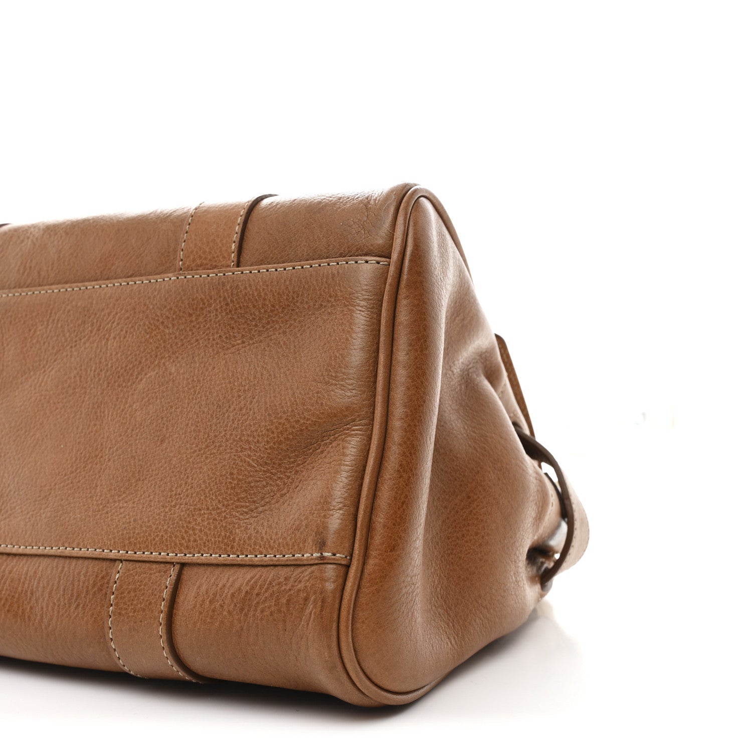 Mulberry Classic Grain Small Bayswater Satchel Oak 10 of 11