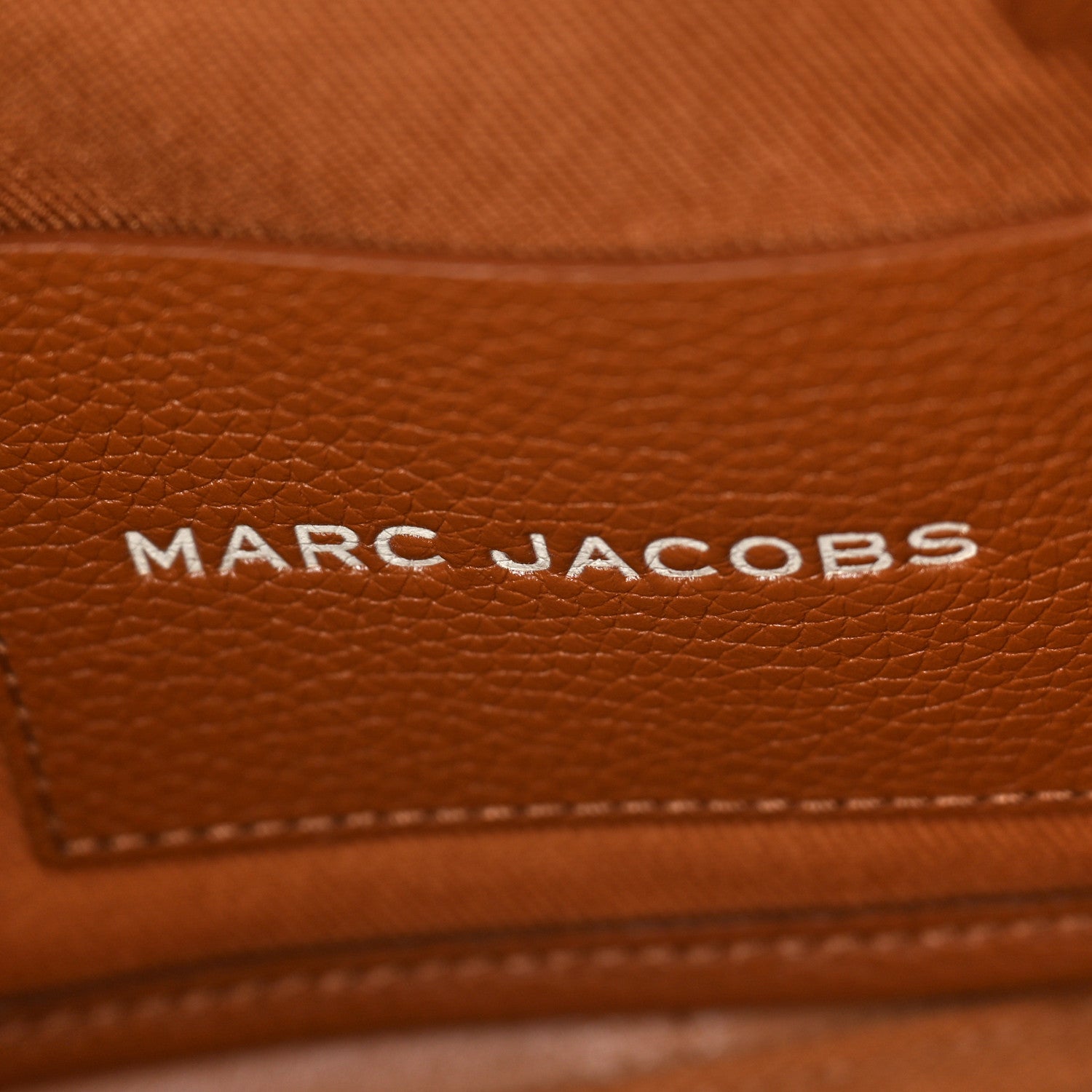 Marc Jacobs Grained Calfskin Medium The Tote Bag Argan Oil 6 of 10