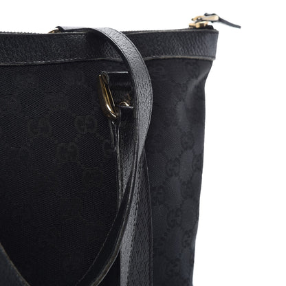 Gucci Monogram Medium Abbey Tote Black 16 of 19