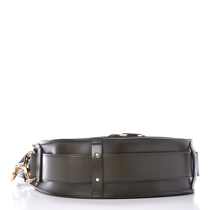 Chloe Calfskin Suede Large Tess Bag Deep Forest 4 of 10