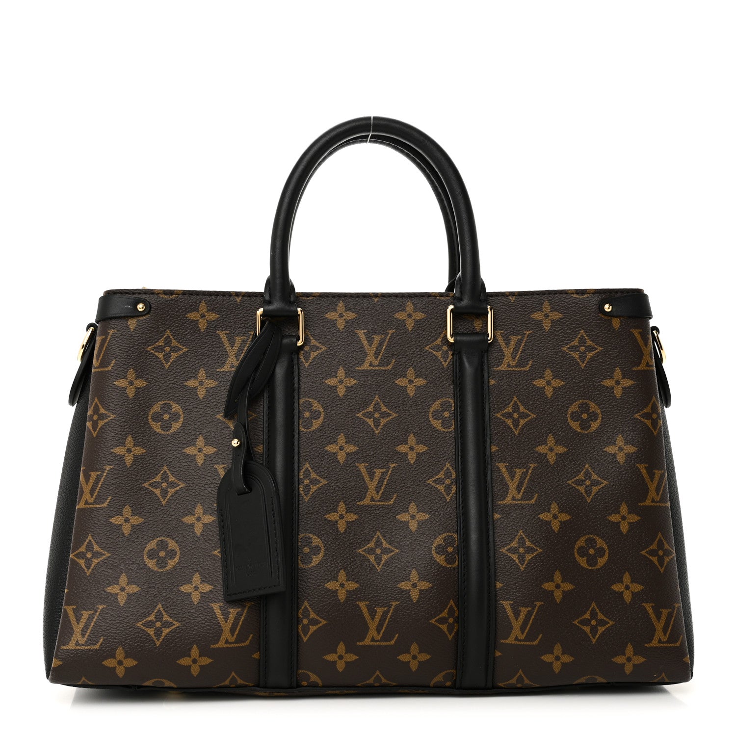 Louis Vuitton Monogram Soufflot MM Black 1 of 10