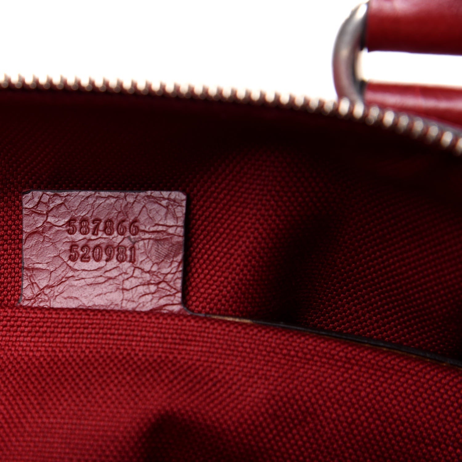Gucci Fluffy Calfskin Morpheus Convertible Backpack Red 8 of 8