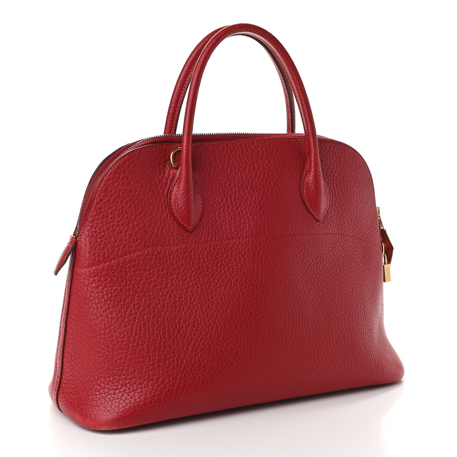 Hermes Buffle Bolide 35 Rouge Vif 3 of 19