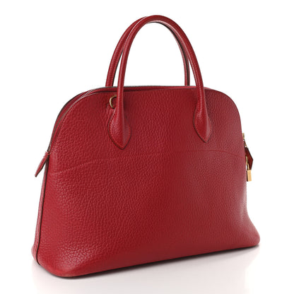 Hermes Buffle Bolide 35 Rouge Vif 3 of 19