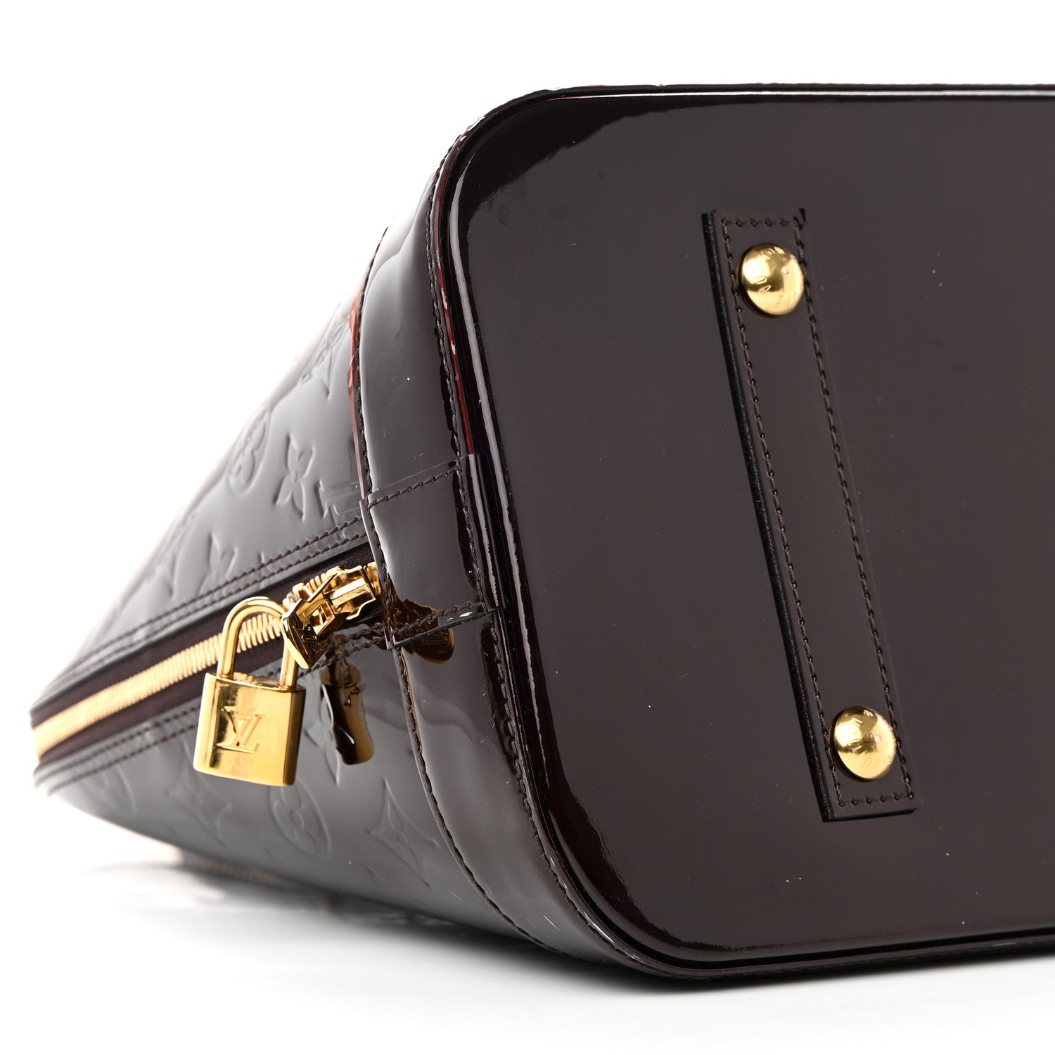 Louis Vuitton Vernis Alma GM Amarante 10 of 17