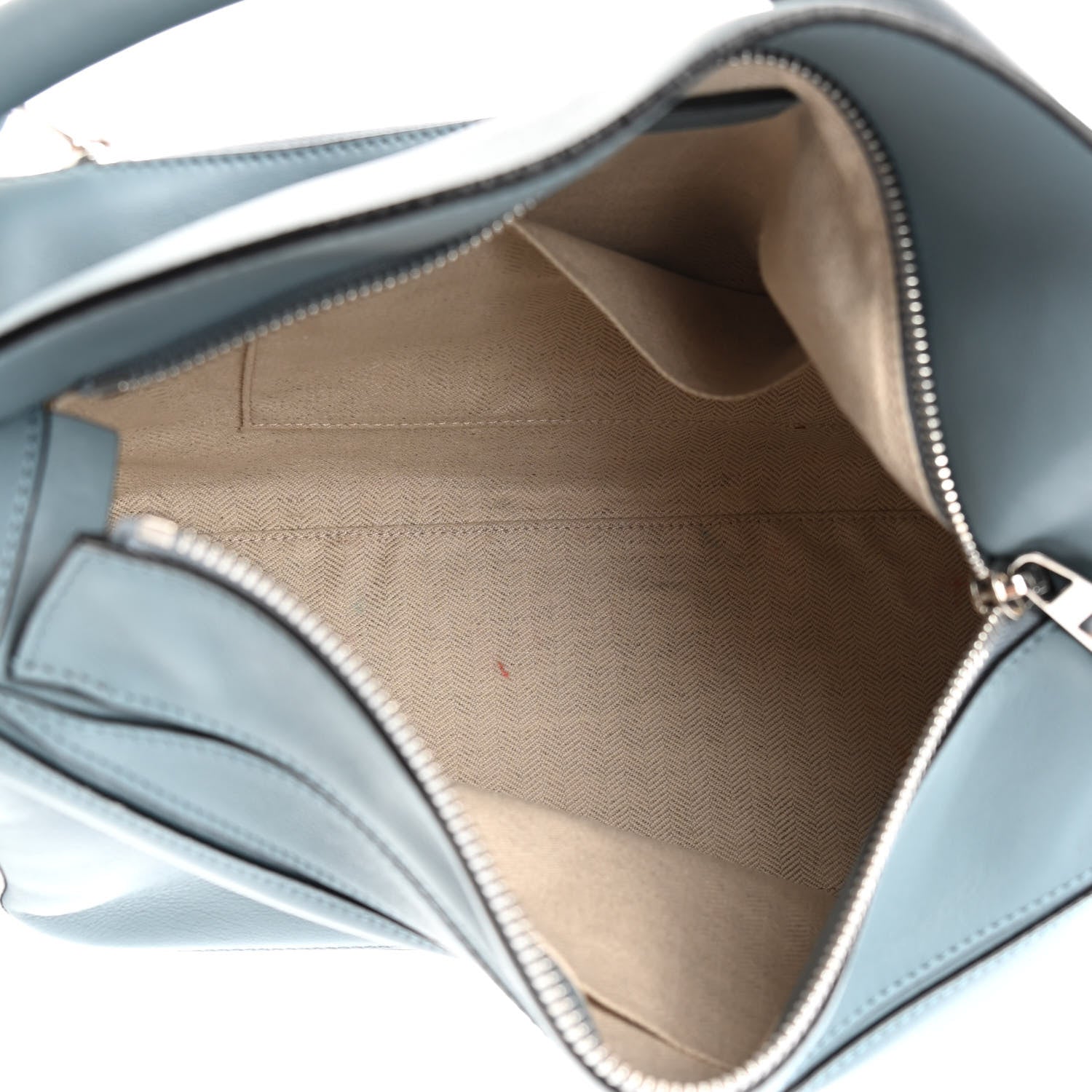 Loewe Calfskin Medium Puzzle Bag Stone Blue 5 of 11
