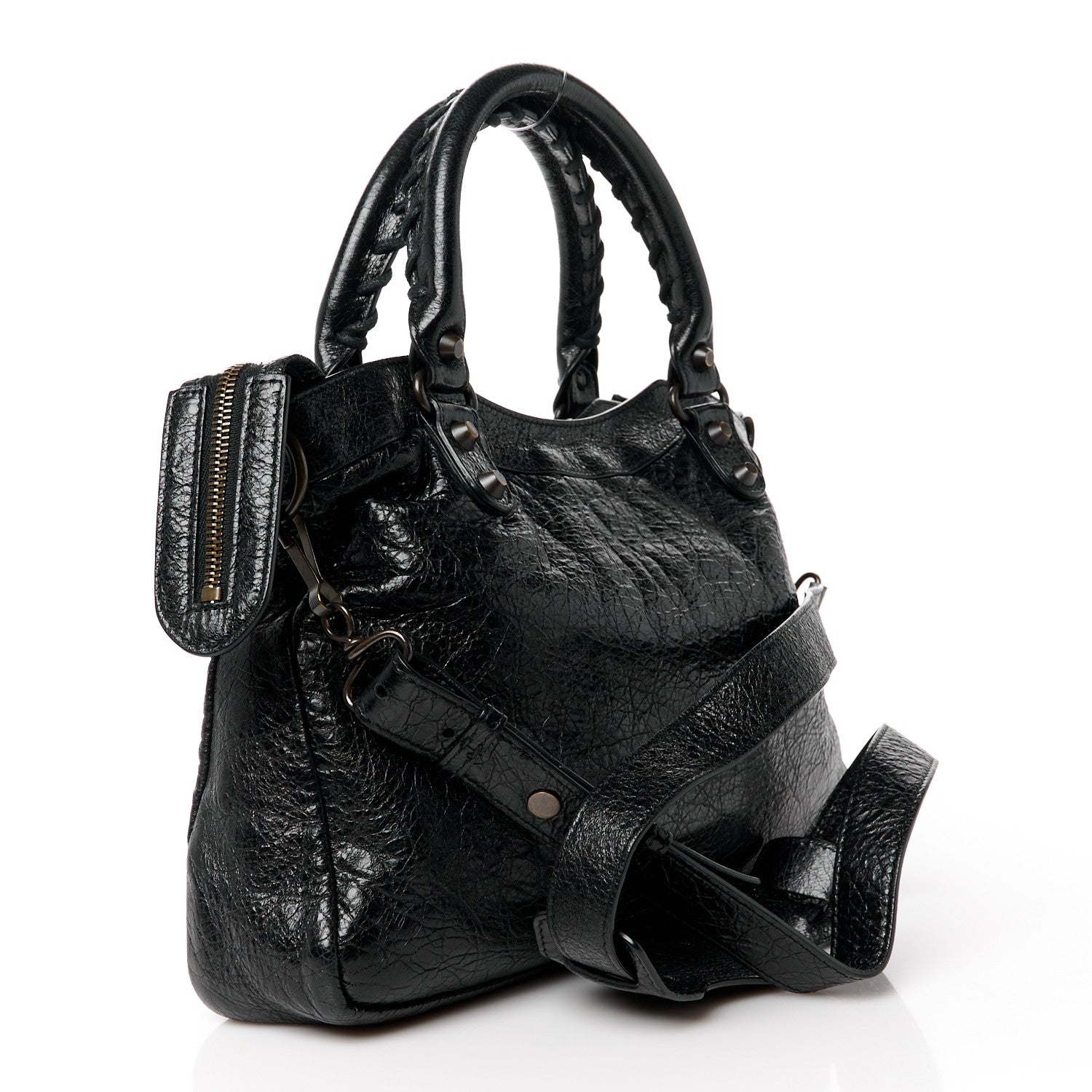 Balenciaga Agneau Classic Hardware Town Black 4 of 11