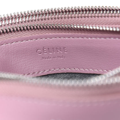 Celine Goatskin Large Trio Crossbody Bag Antique Rose 8 of 11