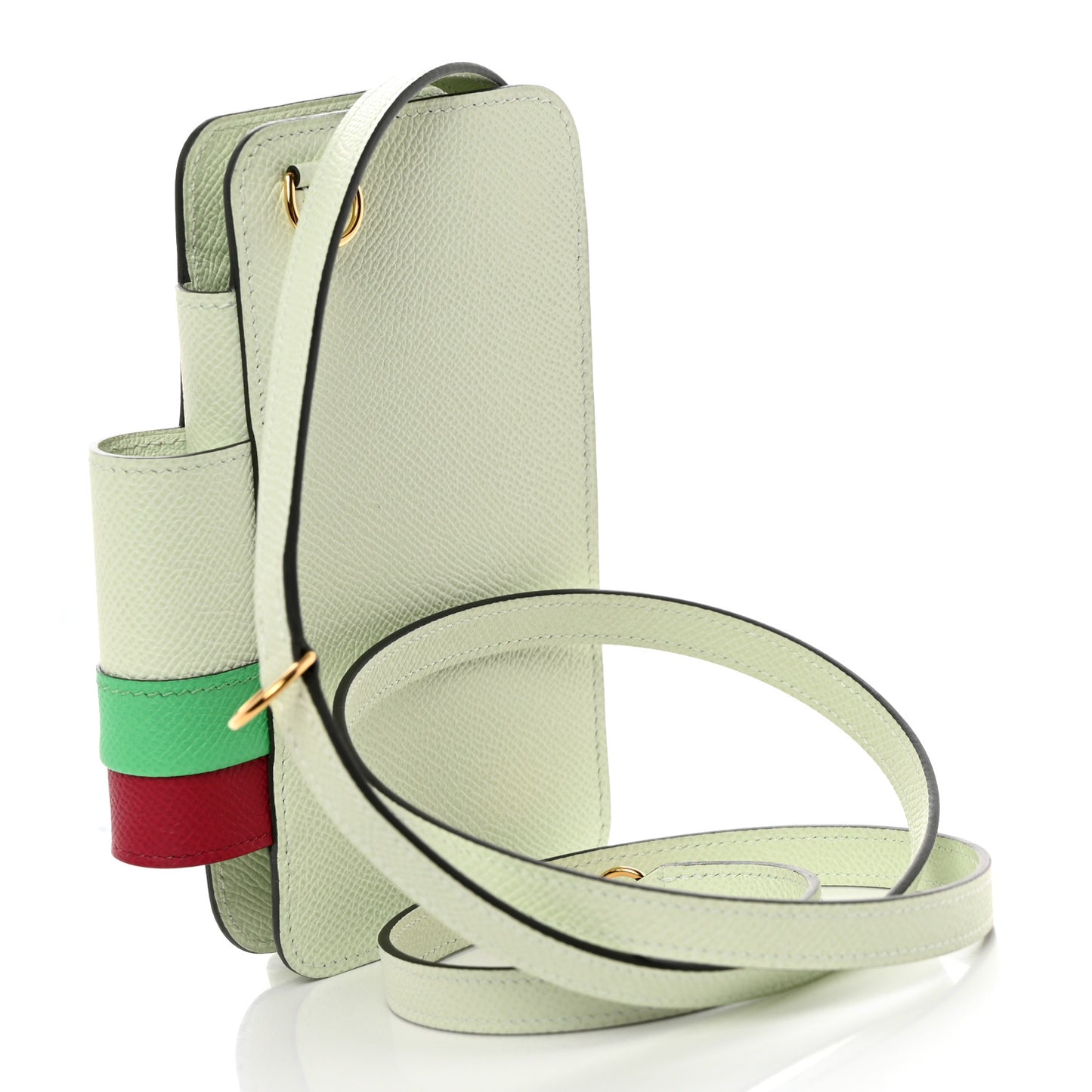 Epsom Hermesway Phone Case Vert Fizz