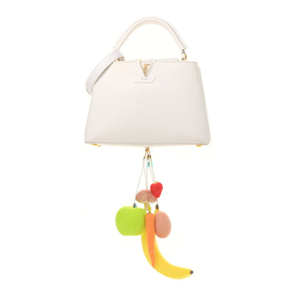 Louis Vuitton X UF Taurillon Artycapucines BB White 1 of 15